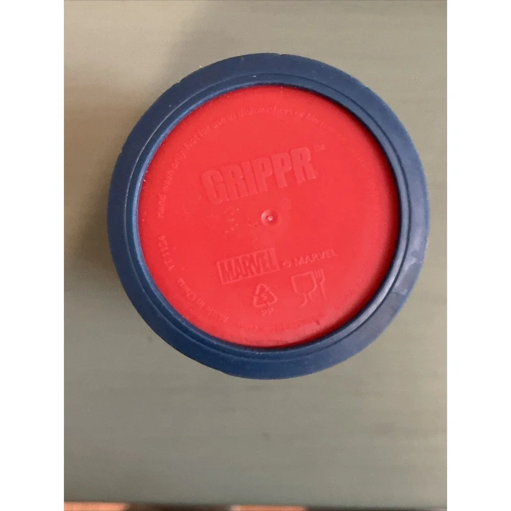 Disney Captain America Brave New‎ World Grippr Drink Cup Cinemark No Straw